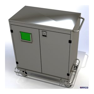Carro para Transporte de Material Esterilizado em Inox LI 1573