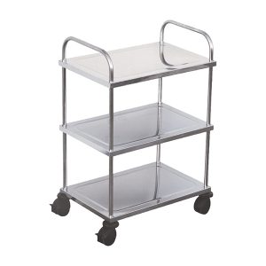 Carrinho Mesa Auxiliar em Aço Inox LI 1275