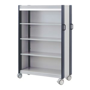 Estante de Armazenamento com Prateleiras e Fechamentos LH 1800