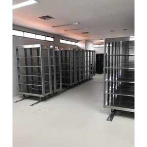 Sistema de Prateleiras Deslizantes em Inox LI 1401