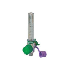 Fluxômetro 0 a 15L/min Bilha Média DISS para oxigênio